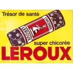 Affiche chicor�e leroux