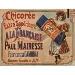 Affiche chicor�e paul mairesse cambrai 1815