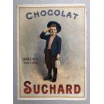 Affiche chocolat suchard