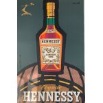 Affiche cognac hennessy