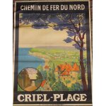 Affiche criel plage