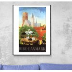 Affiche danemark ribe