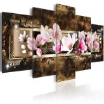 Affiches de décoration nordique pour la maison, imprimés de fleurs d'orchidées, photos murales, peinture ... Affiches de décoration nordique pour la maison, imprimés de fleurs d'orchidées, photos murales, peinture ...