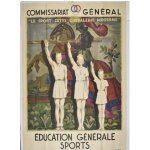 Affiche education sport commissariat general