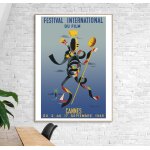 Affiche festival film cannes - 1949