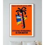 Affiche festival film cannes - 1958