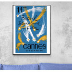 Affiche festival du film cannes - 1961