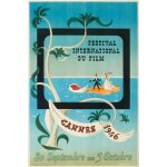 Affiche festival international du film cannes 1946