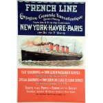 Affiche french line new york havre paris Affiche french line new york havre paris