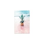 Affiches et imprims de hamac d'ananas en coquille de mer rose, affiches et imprims nordiques, toile ...