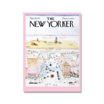 Affiches et imprims en toile du magazine new york, vintage, multipack, photos d'art murales, affiche ...