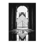 Affiche imprimée de paysage de paris en noir et blanc, slogan de la tour eiffel, peinture sur toile, ... Affiche imprimée de paysage de paris en noir et blanc, slogan de la tour eiffel, peinture sur toile, ...