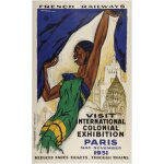 Affiche international colonial exhibition paris 1931