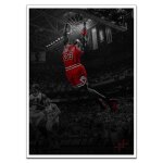 Affiche de joueur de basket ball, toile imprimée, tableau décoratif, peintures murales modernes, décor ... Affiche de joueur de basket ball, toile imprimée, tableau décoratif, peintures murales modernes, décor ...