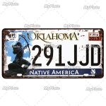 Affiche en métal vintage, plaque'immatriculation de voiture, texas new york californie, décor mural, ... Affiche en métal vintage, plaque'immatriculation de voiture, texas new york californie, décor mural, ...