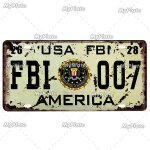 Affiche en métal vintage, plaque'immatriculation de voiture, texas new york californie, décor mural, ... Affiche en métal vintage, plaque'immatriculation de voiture, texas new york californie, décor mural, ...