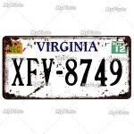 Affiche en métal vintage, plaque'immatriculation de voiture, texas new york californie, décor mural, ... Affiche en métal vintage, plaque'immatriculation de voiture, texas new york californie, décor mural, ...