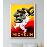Affiche michelin pneus