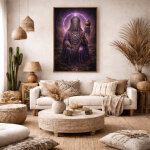 Affiche murale de la d�esse orixa nan� � m�re ancienne des eaux et de la terre � art mural spirituel ...