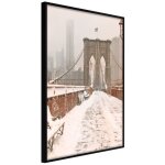 Paris prix - affiche murale encadrée winter in new york 30 x 45 cm noir Paris prix - affiche murale encadrée winter in new york 30 x 45 cm noir