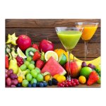 Affiche murale avec fruits et jus, sans cadre, toile imprimée, peinture, photos murales, décoration de ... Affiche murale avec fruits et jus, sans cadre, toile imprimée, peinture, photos murales, décoration de ...
