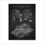 Affiches murales de jouets, d�cor de chambre d'enfants, toile vintage, dessin anim�, peinture, jeu d'images, ...