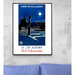 Affiche nuit saharienne - le sud alg�rien