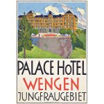 Affiche palace h�tel wengen