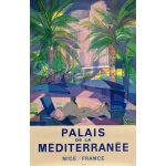 Affiche palais de la mditerrane