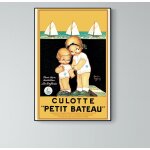 Affiche petit bateau culotte