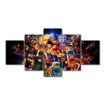 Affiche une pièce imprimée de dessin animé d'aventure, sans cadre, peinture a l'huile murale, décoration ... Affiche une pièce imprimée de dessin animé d'aventure, sans cadre, peinture a l'huile murale, décoration ...