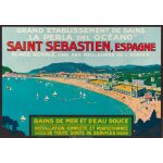 Affiche plage san s�bastien