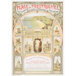 Affiche plage de trestignel perros - guirec