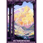 Affiche pralognan vanoise tarentaise
