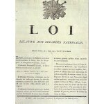 Affiche relative aux cocardes nationales - 2 aout 1792 - 1978 - ref. 011 451