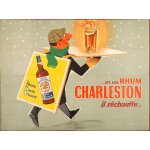 Affiche rhum charleston