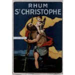 Affiche rhum saint christophe