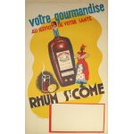 Affiche rhum saint come