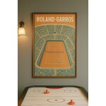 Affiche roland garros