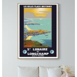 Affiche saint lunaire et longchamp