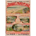 Affiche le touquet paris plage Affiche le touquet paris plage
