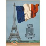 Affiche tour eiffel