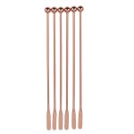 Agitateurs de boisson de caf en acier inoxydable remuer cocktail boisson swizzle stick, caf stir stick ...