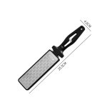 Aiguiseur de couteau a aiguiseur de pierre a aiguiser en poterie a maille double face