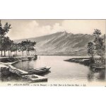 Aix les bains - lac du bourget - le petit port et la dent du chat - 1er choix - ref 023 072
