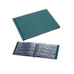 Album de rangement pour pices de monnaie 240 pochettes, vert