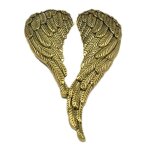 Alliage angel - wing pendentif suspendu durable accessoire dcoratif elgant pour manuel de bricolage ...
