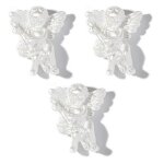 Angel 3d gold nail stickers angel statue cupid spray paint cabochon pour bricolage bijoux fabrication ...