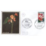 Anthurium - martinique - fort de france le 20 janvier 1973 - fdc 1er jour - ref. 010 059