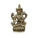 Antique cuivre bouddha statue dcoration dintrieur pour chambre petits ornements